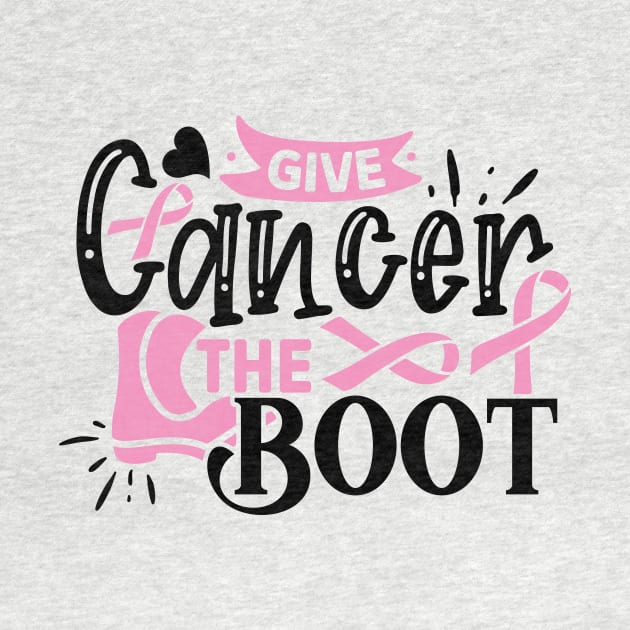 Give Cancer the BOOT by Misfit04